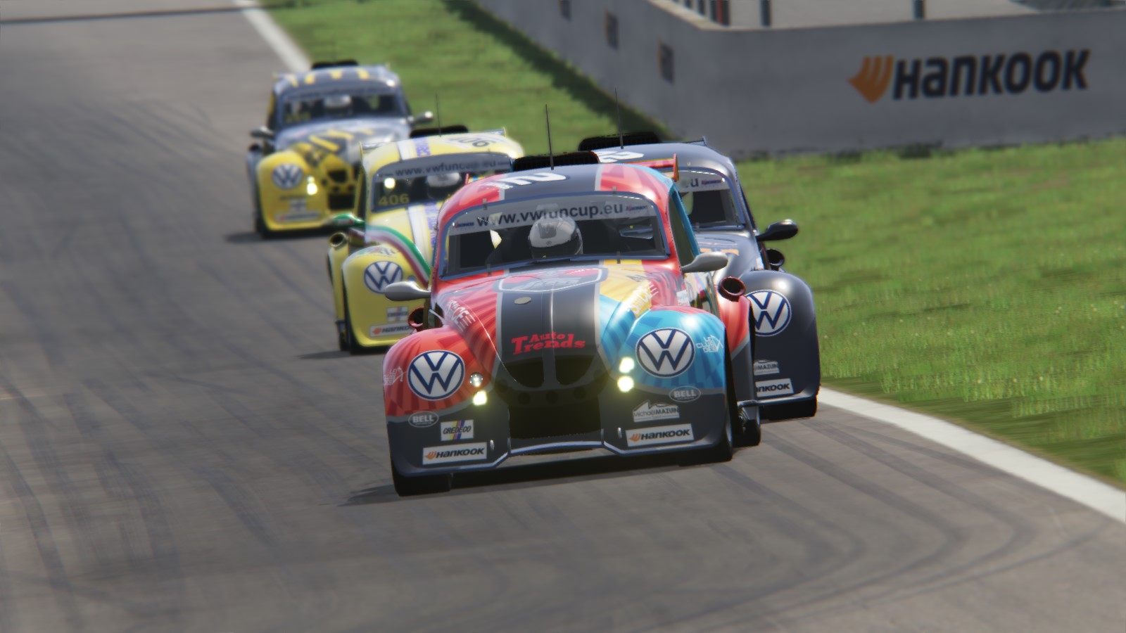 image 1 - Julien Schein (#2 DRM Motorsport) domineert geslaagde virtuele première