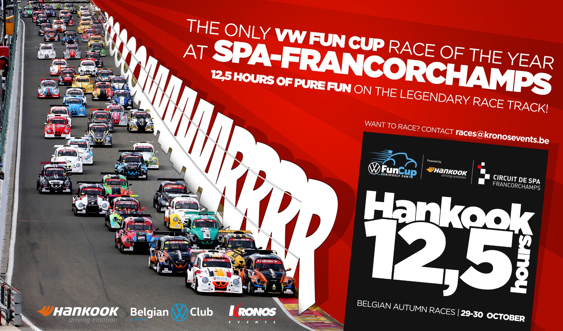 image 1 - Kom mee racen in Spa-Francorchamps!