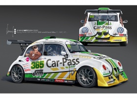 Nieuwe kleurstelling maar ongewijzigd team voor kampioen Car Pass by DRM in 2020!